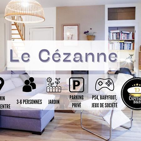 Le Cezanne - Jardin - Parking - Babyfoot - Centre-Ville Troyes Bagian luar foto