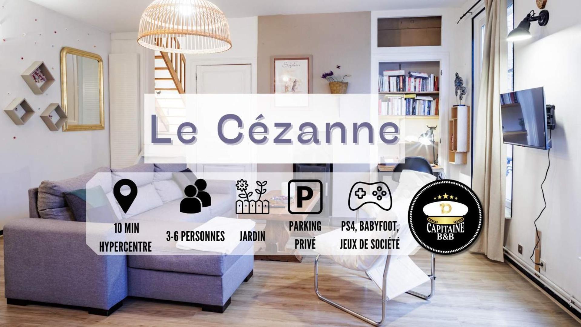 Le Cezanne - Jardin - Parking - Babyfoot - Centre-Ville Troyes Bagian luar foto
